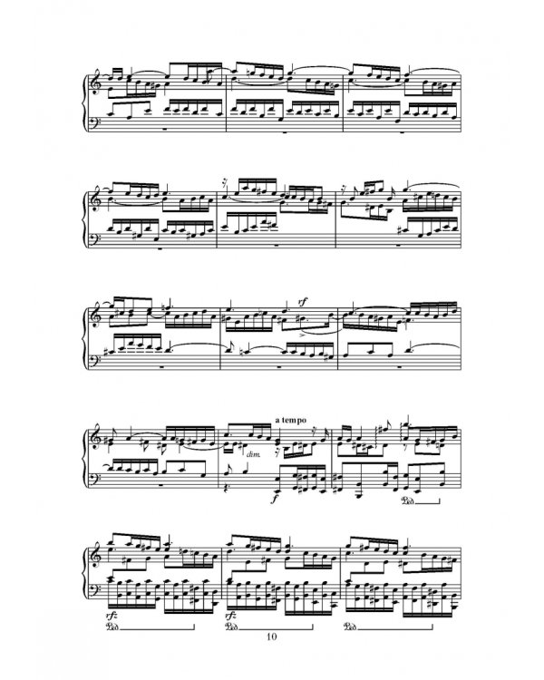 Органные прелюдии и фуги. Переложение для фортепиано И. К. Черлицкого. Ноты