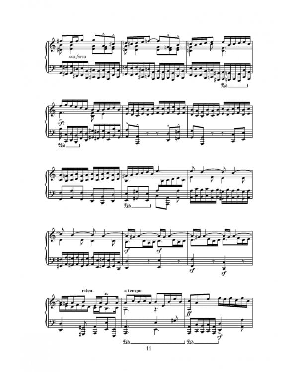 Органные прелюдии и фуги. Переложение для фортепиано И. К. Черлицкого. Ноты