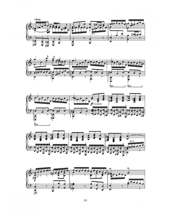 Органные прелюдии и фуги. Переложение для фортепиано И. К. Черлицкого. Ноты