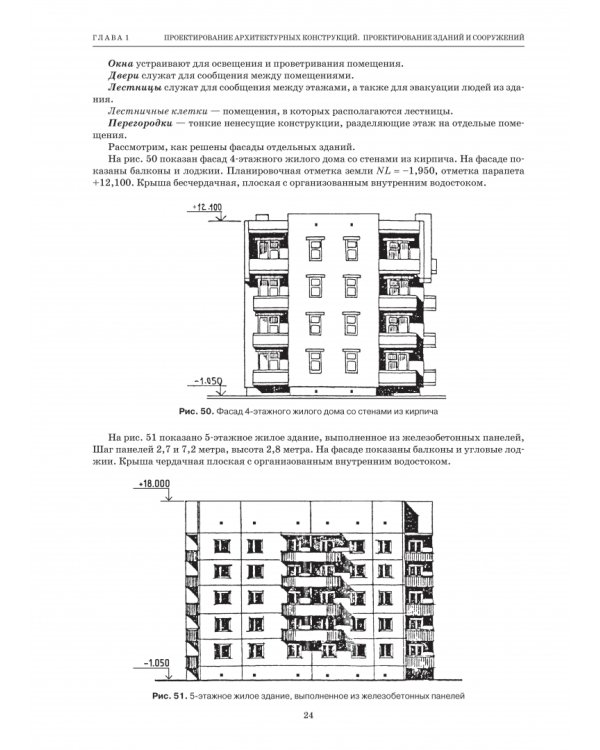 Основы проектирования гражданских зданий. Учебное пособие для вузов