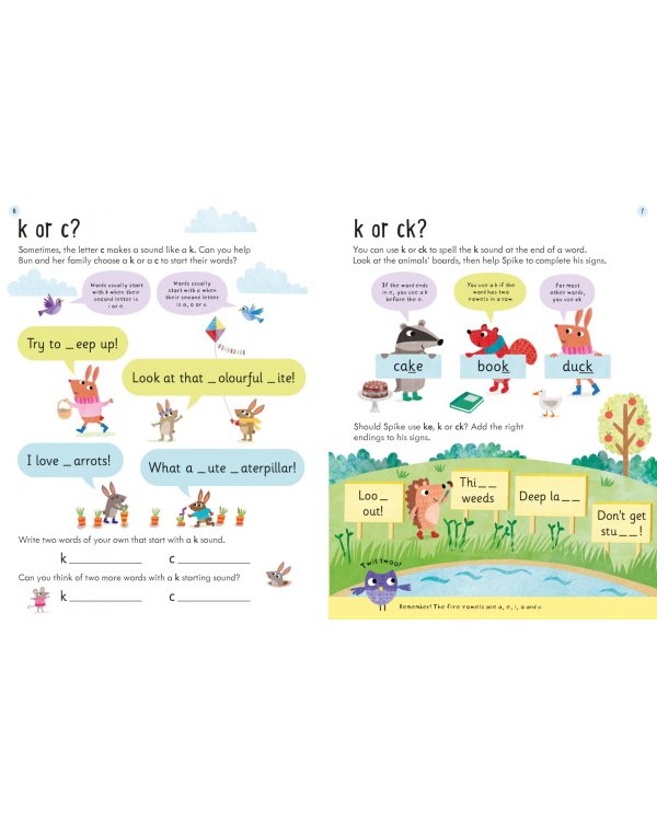 Usborne Workbooks: Spelling 5-6