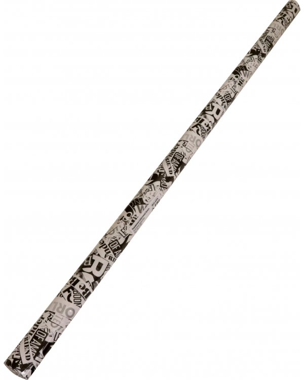 Бумага упаковочная "Газетные вырезки", 70x100 см, 1 лист