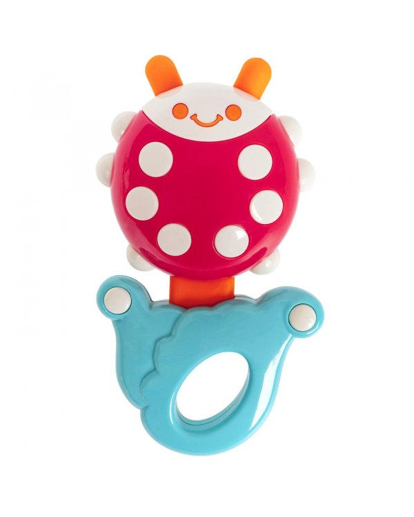 Набор погремушек. Круг с солнышком, божья коровка