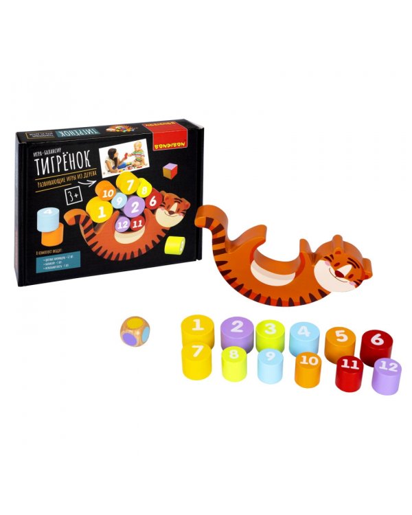 Игра-балансир. Тигренок