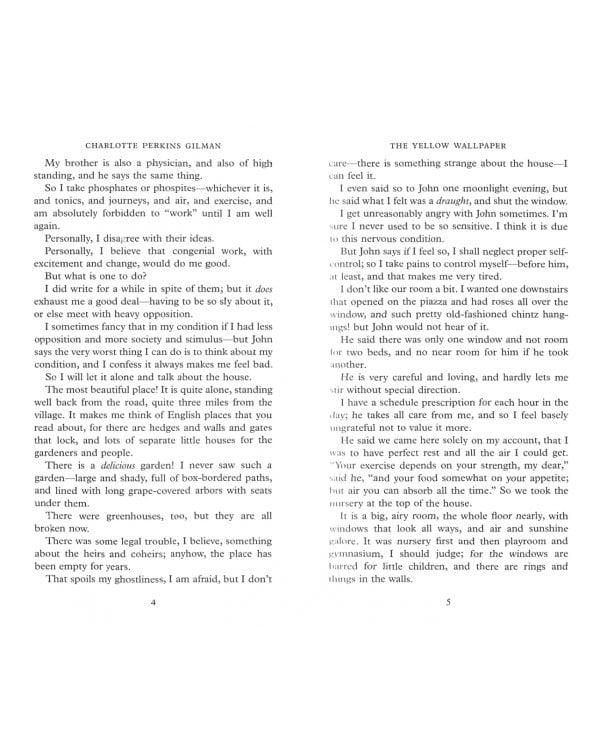 The Yellow Wallpaper and Herland