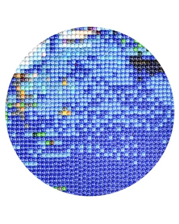 Алмазная мозаика. Котенок с клубком, 30x40 см