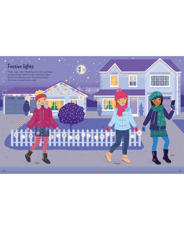 Sticker Dolly Dressing: Winter Wonderland