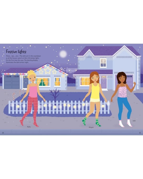 Sticker Dolly Dressing: Winter Wonderland