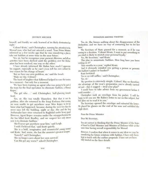 Honour Among Thieves