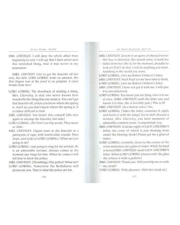 Plays. An Ideal Husband. A Woman of No Importance