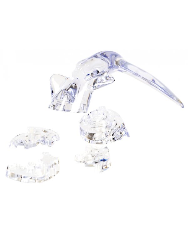 Пазл 3D. Магия кристалов. Акула, 40 деталей