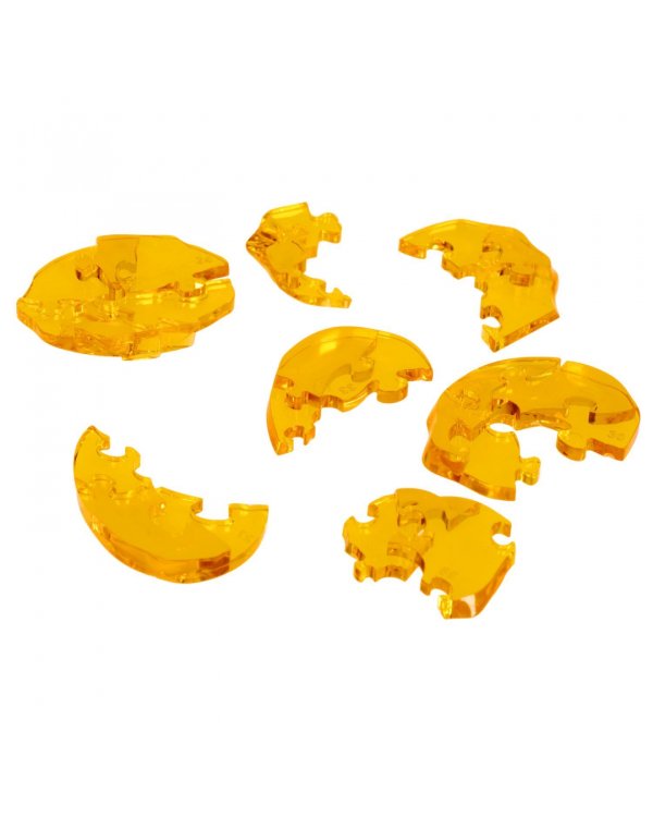 Пазл 3D. Магия кристаллов. Динозавр, 50 деталей