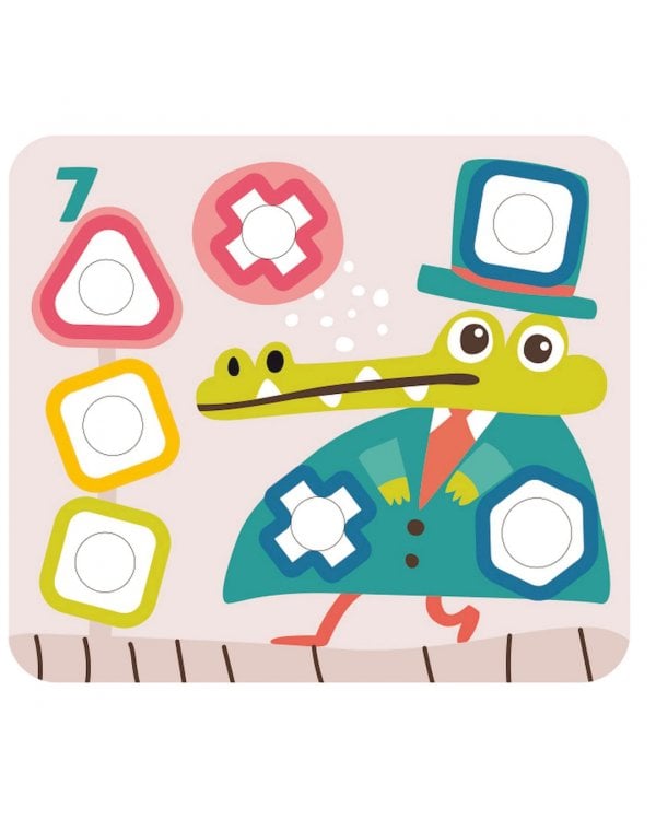 Развивающая игра для дошкольников. Болты и гайки