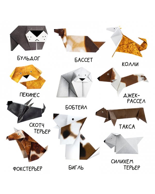 Набор для творчества "Настольно-печатная игра. Собаки разных пород"