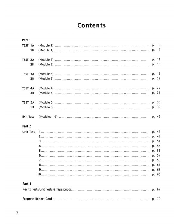 Upstream Pre-Intermediate B1. Test Booklet