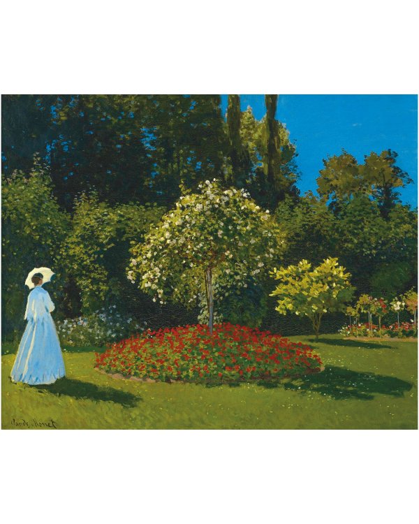 Пазл "Клод Моне. Дама в саду", 550 элементов