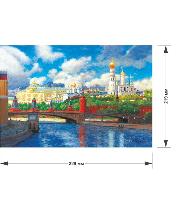 Пазл "Московский Кремль", 180 элементов