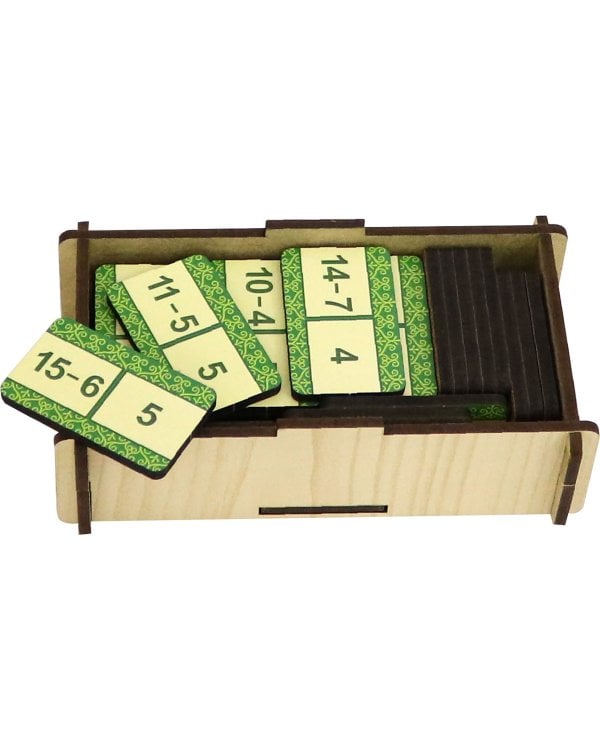 Домино математическое "Увлекательный счет". Сложение и вычитание