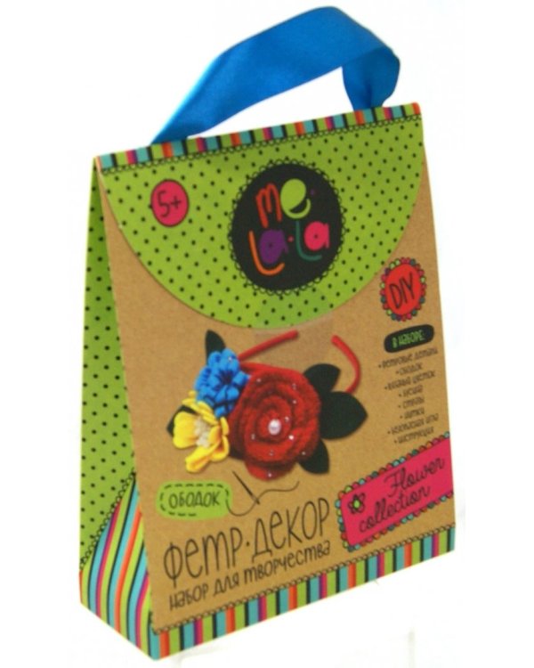 Набор для создания аксессуара "Melala. Ободок"