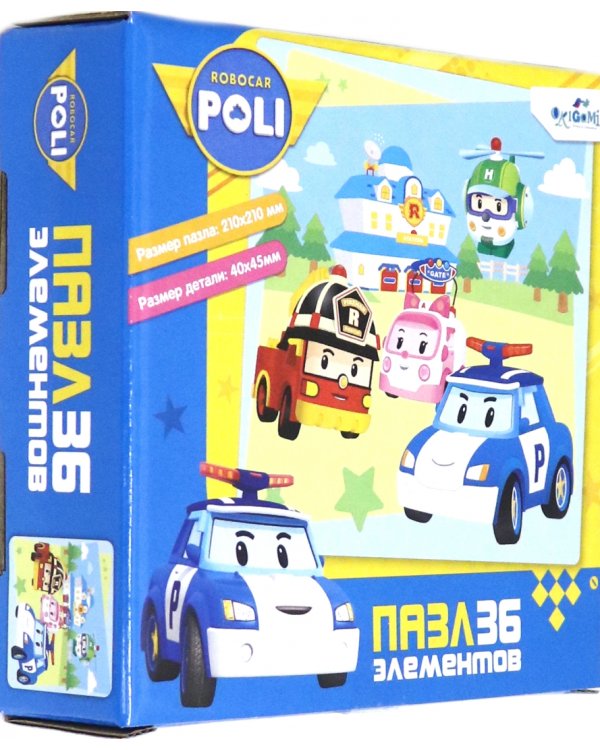 Пазл. Дома, 36 элементов