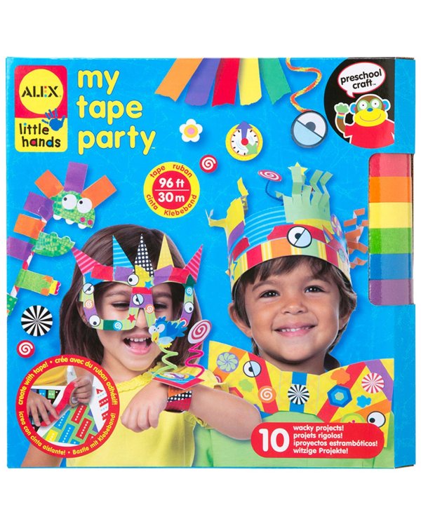 Аппликации из цветной бумагу "Праздничная вечеринка" (1523)