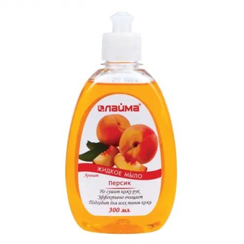 Мыло жидкое "Лайма. Персик", 300 мл