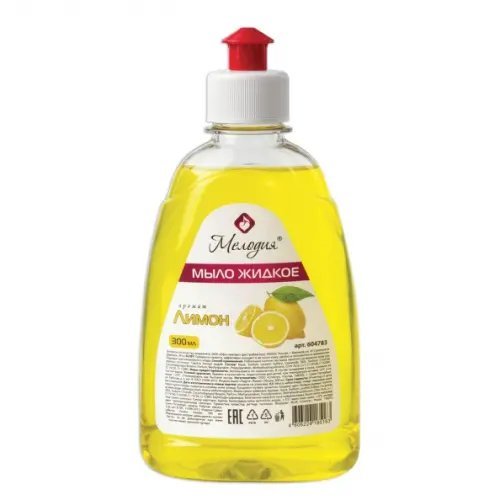 Мыло жидкое "Мелодия. Лимон", 300 мл