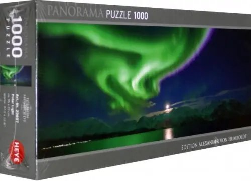 Пазл-панорама. Сияние севера, 1000 элементов