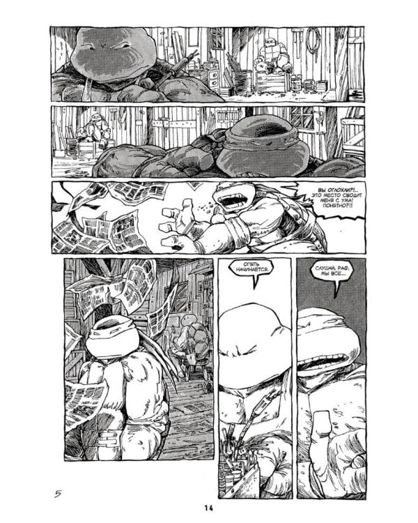 Классические Черепашки-Ниндзя. Книга 3. Возвращение в Нью-Йорк