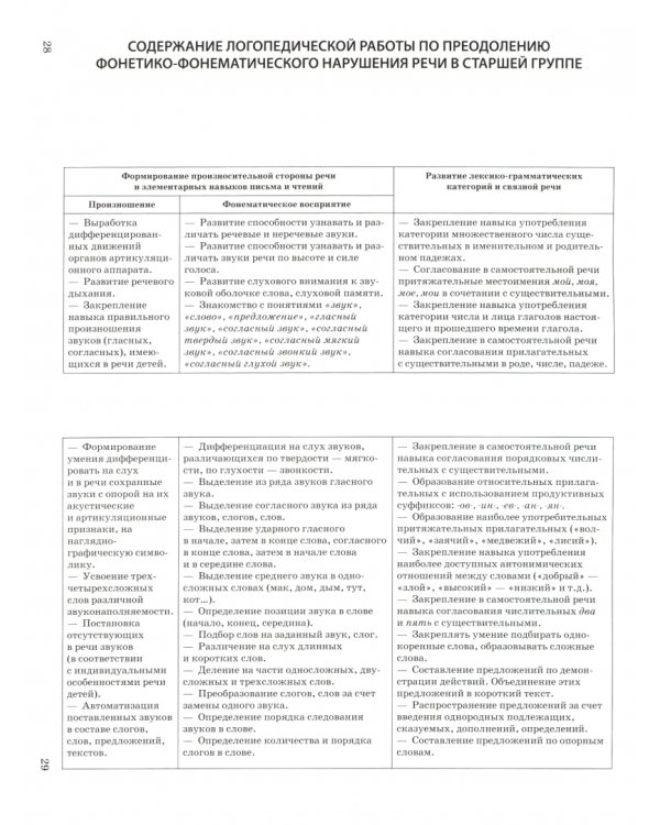 Программа коррекционной работы с детьми старшего дошкольного возраста в условиях логопед. пункта