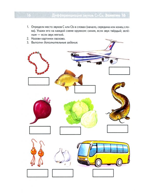 Свистящие звуки С, Сь, З, Зь, Ц. Называем и различаем. Альбом упражнений для детей 5-7 лет с ОНР