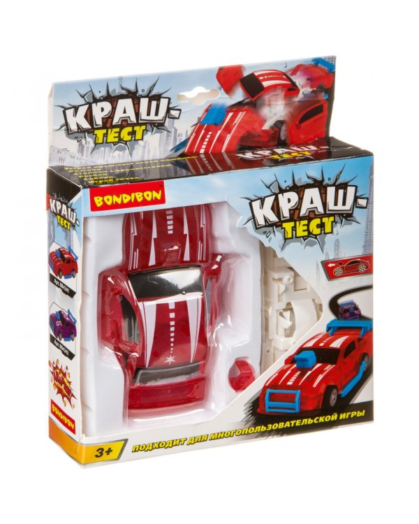 Инерционная машинка. Краш-тест