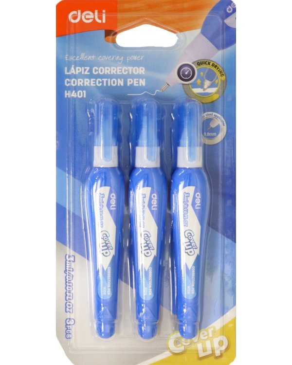 Набор корректоров, 3 штуки