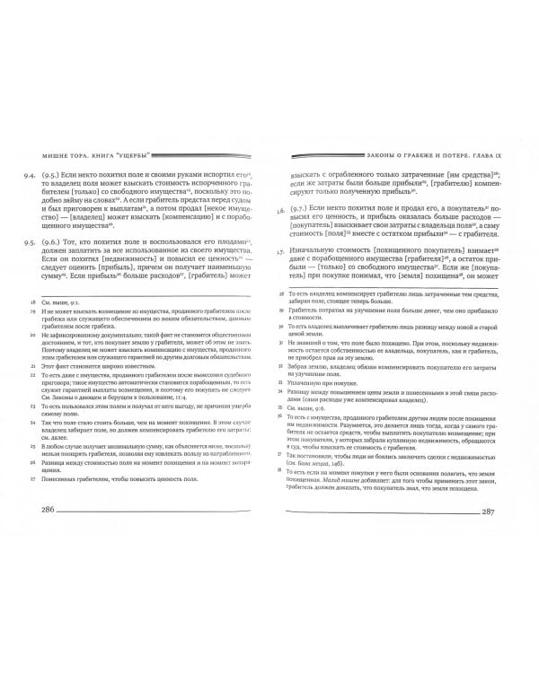 Мишне Тора. Кодекс Маймонида. Книга Ущербы