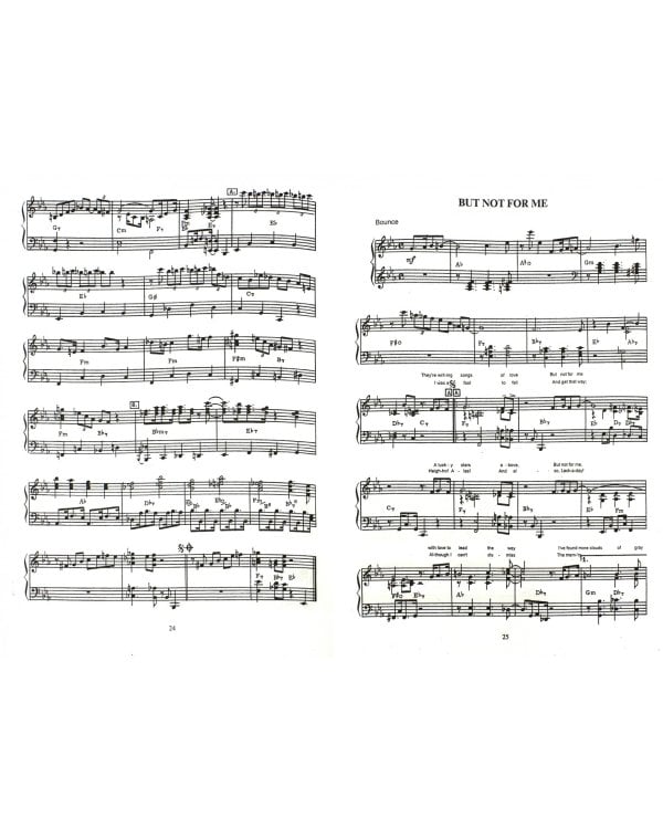 Джазовые произведения для фортепиано