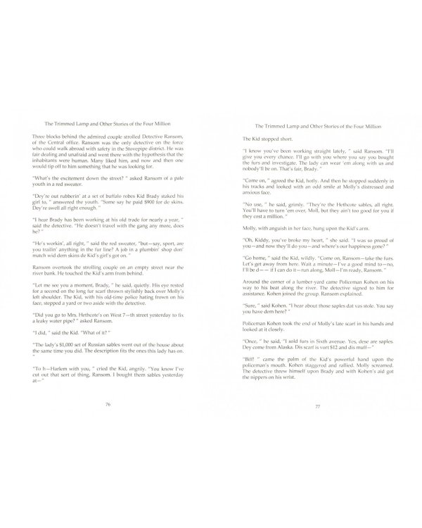 The Trimmed Lamp and Other Stories