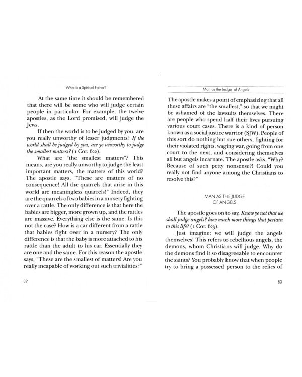 What is a Spiritual Father? На английском языке