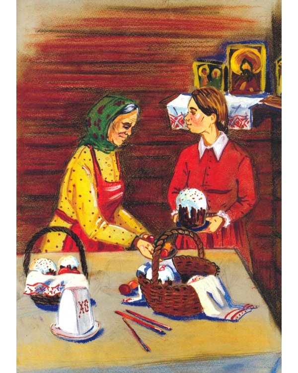 Федоткина Пасха. Рассказ для детей