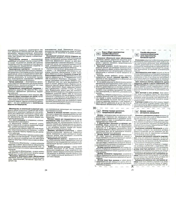 Шпаргалка по коммерческому праву