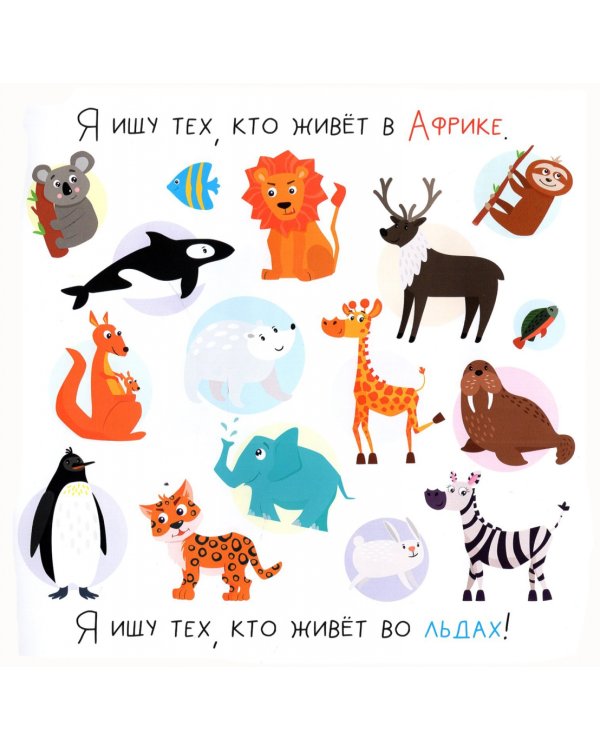 Я ищу животных. Виммельбух