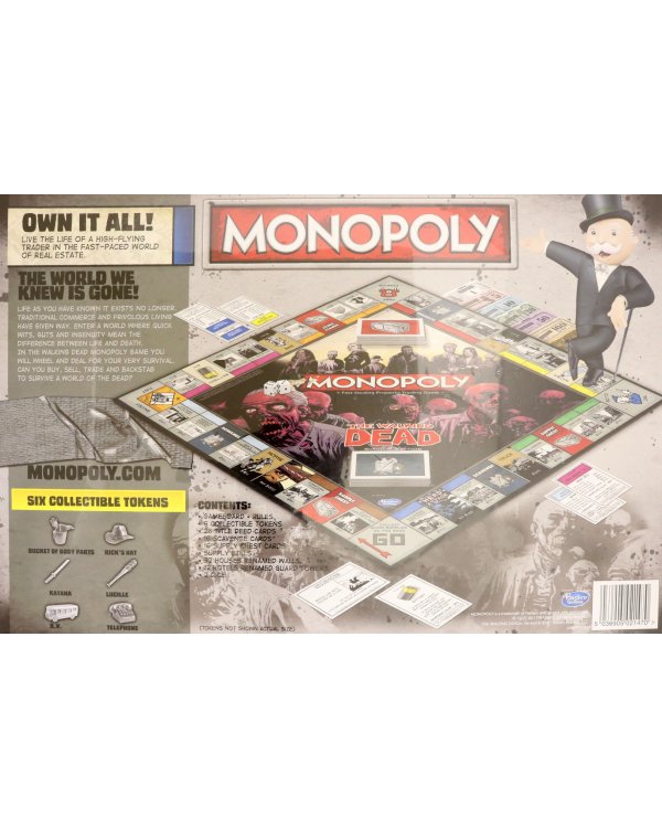 Игра. Монополия Walking Dead, на английском языке