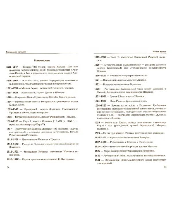 История. 5-11 классы. Даты. Справочник. ФГОС