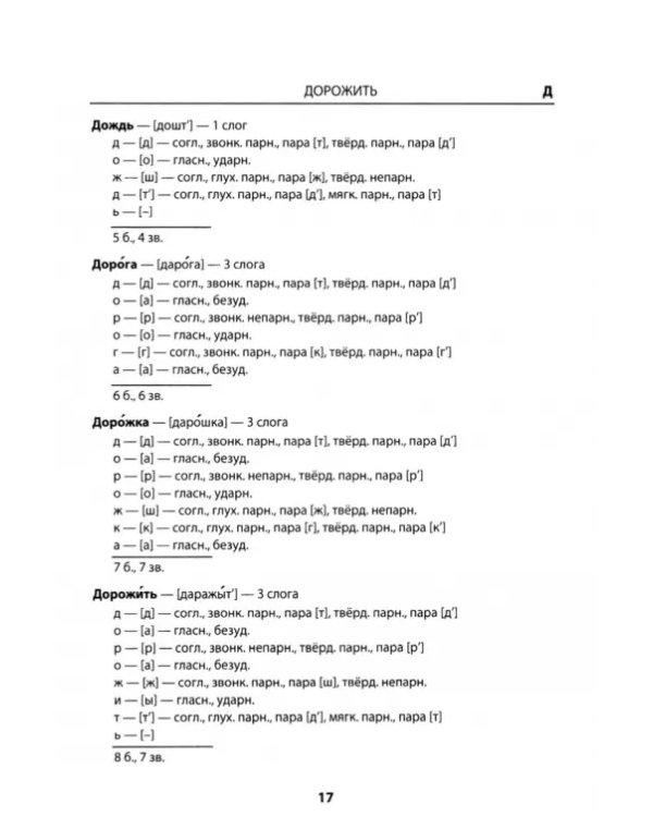 Русский язык. 1-4 классы. Словарик. Фонетический разбор. ФГОС