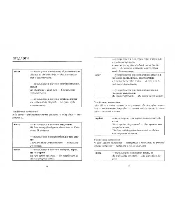 Вся грамматика английского языка в таблицах. Учебное пособие