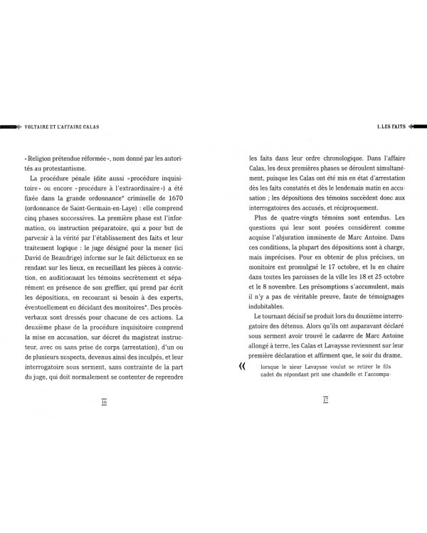 Voltaire et l'Affaire Calas