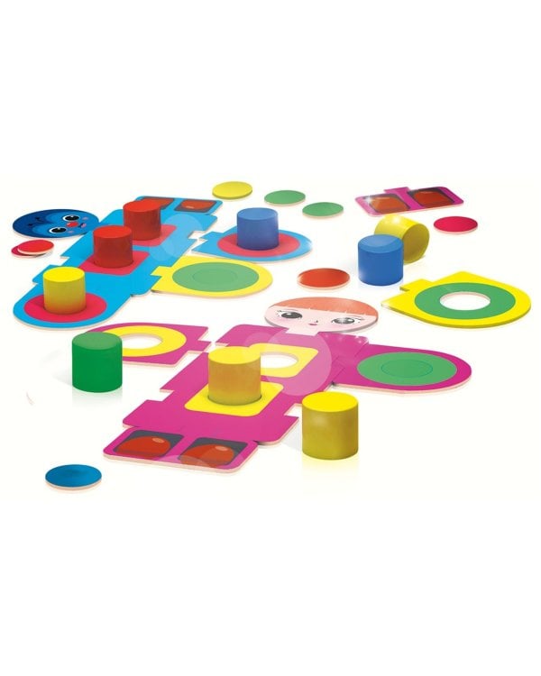 Обучающий пазл "Цвета и формы" (58525)