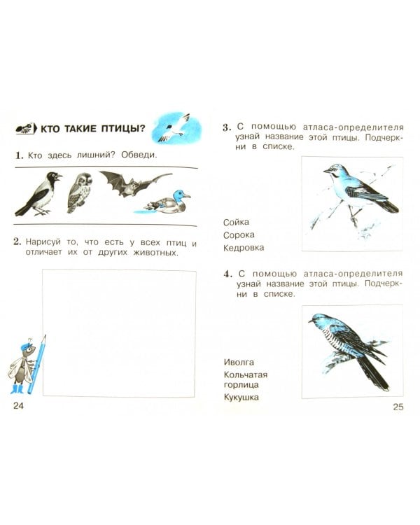 Окружающий мир. Проверим себя. Тетрадь для учащихся 1 класса. В 2 частях, часть 1. ФГОС