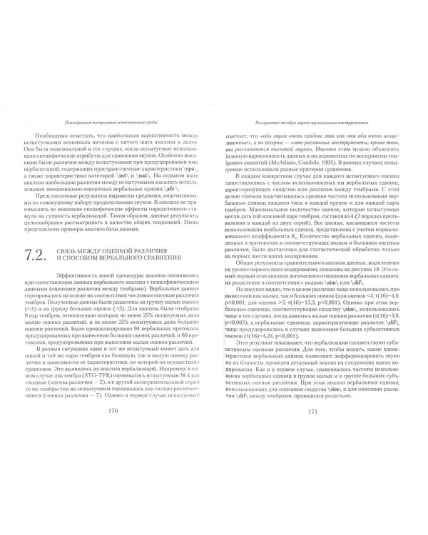 Психофизика восприятия естественной среды: Проблема воспринимаемого качества