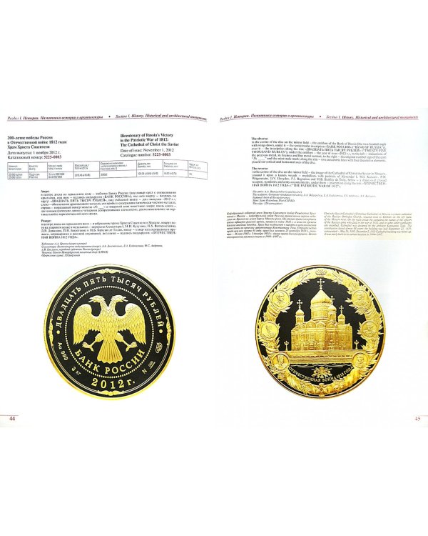 Памятные и инвестиционные монеты России. 2012. Каталог-справочник