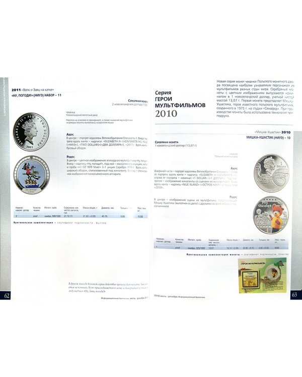 Современные монеты мира. Выпуск 7. Июль-декабрь 2010